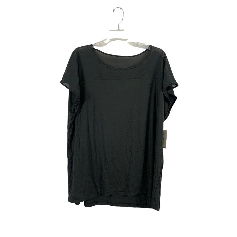 Danskin Now Women's Black Workout Top